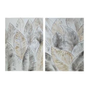 ΠΙΝΑΚΑΣ Fylliana `Leaves` 1/2 ΣΕ ΚΑΜΒΑ 60x3x90