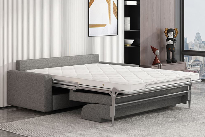 Sofa bed with modern design for comfort and practicality in the living room, by CenterHome.