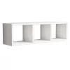 WALL SHELF MELAMINE WHITE 90x22x25,6Hcm. WALL SHELF MELAMINE WHITE 90x22x25,6Hcm.