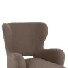 Armchair - Bergerac MYLIE C8394.25 Boucle Fabric Light Brown 67x75x93H cm Armchair - Bergerac MYLIE C8394.25 Boucle Fabric Light Brown 67x75x93H cm