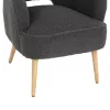 Armchair - Bergerac MYLIE C8394.21 Grey Boucle Fabric 66X75X93H cm Armchair - Bergerac MYLIE C8394.21 Grey Boucle Fabric 66X75X93H cm
