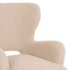 Armchair - Bergerac MYLIE C8394.23 White Boucle Fabric 66X75X93H cm Armchair - Bergerac MYLIE C8394.23 White Boucle Fabric 66X75X93H cm