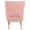Armchair - Bergerac MYLIE C8394.22 Dusty Pink Boucle Fabric 66X75X93H cm Armchair - Bergerac MYLIE C8394.22 Dusty Pink Boucle Fabric 66X75X93H cm