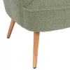 Armchair - Bergerac MYLIE C8394.27 Pistachio Green Boucle Fabric 66X75X93H cm Armchair - Bergerac MYLIE C8394.27 Pistachio Green Boucle Fabric 66X75X93H cm