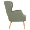 Armchair - Bergerac MYLIE C8394.27 Pistachio Green Boucle Fabric 66X75X93H cm Armchair - Bergerac MYLIE C8394.27 Pistachio Green Boucle Fabric 66X75X93H cm
