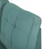 Corner Sofa - Bed Jade Right Corner Velvet Light Green 250x80-180x73-88H cm Corner Sofa - Bed Jade Right Corner Velvet Light Green 250x80-180x73-88H cm