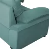Corner Sofa - Bed Jade Right Corner Velvet Light Green 250x80-180x73-88H cm Corner Sofa - Bed Jade Right Corner Velvet Light Green 250x80-180x73-88H cm