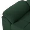 Corner Sofa - Bed Jade Right Corner Velvet Green 250x80-180x73-88H cm Corner Sofa - Bed Jade Right Corner Velvet Green 250x80-180x73-88H cm