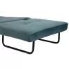 Armchair - Bed CONSTANCE C3078.15 Turquoise Velvet 95x92x66H cm Armchair - Bed CONSTANCE C3078.15 Turquoise Velvet 95x92x66H cm