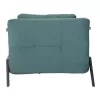 Armchair - Bed CONSTANCE C3078.15 Turquoise Velvet 95x92x66H cm Armchair - Bed CONSTANCE C3078.15 Turquoise Velvet 95x92x66H cm