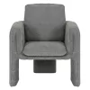 Armchair CRUSHER C9681.01 Metal Frame with Grey Boucle Fabric 82x78x87Hcm Armchair CRUSHER C9681.01 Metal Frame with Grey Boucle Fabric 82x78x87Hcm