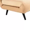 Sofa - Bed Asma 2-seater Velvet Beige 140x80x77H cm Sofa - Bed Asma 2-seater Velvet Beige 140x80x77H cm