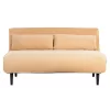 Sofa - Bed Asma 2-seater Velvet Beige 140x80x77H cm Sofa - Bed Asma 2-seater Velvet Beige 140x80x77H cm