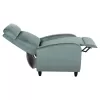 Πολυθρόνα HIBER RELAX C9782.07 Φυστικί Βελούδο 67,5x90x104Υ εκ. Πολυθρόνα HIBER RELAX C9782.07 Φυστικί Βελούδο 67,5x90x104Υ εκ.