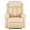Armchair HAPPER C9785.13 Massage with Ecru PU 76x94x102Hcm Armchair HAPPER C9785.13 Massage with Ecru PU 76x94x102Hcm