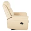Armchair HAPPER C9785.13 Massage with Ecru PU 76x94x102Hcm Armchair HAPPER C9785.13 Massage with Ecru PU 76x94x102Hcm