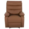 Armchair YASUMU RELAX C9783.12 Brown PU 80x93x100Hcm Armchair YASUMU RELAX C9783.12 Brown PU 80x93x100Hcm