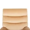 Armchair YASUMU RELAX C9783.05 Ecru Velvet 80x93x100Hcm Armchair YASUMU RELAX C9783.05 Ecru Velvet 80x93x100Hcm