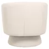Armchair KARLEN C9592.06 Swivel with Ecru Boucle Fabric 78x81x77Hcm Armchair KARLEN C9592.06 Swivel with Ecru Boucle Fabric 78x81x77Hcm