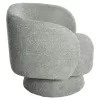 Armchair KARLEN C9592.05 Swivel with Pistachio Green Boucle Fabric 79x79x76 Hcm Armchair KARLEN C9592.05 Swivel with Pistachio Green Boucle Fabric 79x79x76 Hcm