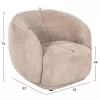 Πολυθρόνα KARPEN C9600.08 Μπέζ Μπουκλέ Ύφασμα 93x87x78Υ εκ. Πολυθρόνα KARPEN C9600.08 Μπέζ Μπουκλέ Ύφασμα 93x87x78Υ εκ.