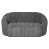 Two-Seater Sofa MOBY C9595.01 Grey Boucle Fabric 145x82x67cm Two-Seater Sofa MOBY C9595.01 Grey Boucle Fabric 145x82x67cm
