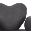 Armchair HARTT C9777.01 Grey Teddy Fabric 84x74x87Hcm Armchair HARTT C9777.01 Grey Teddy Fabric 84x74x87Hcm
