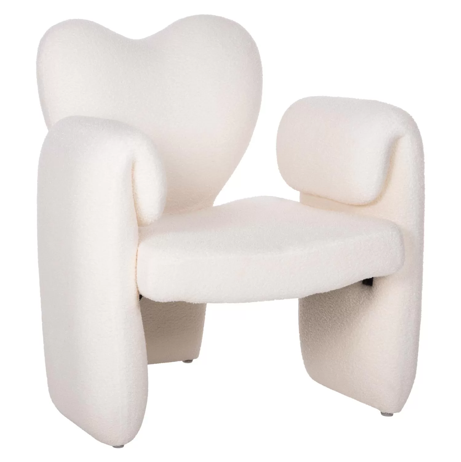Πολυθρόνα HARTT C9777.05 Λευκό Teddy Ύφασμα 84x74x87Yεκ. Πολυθρόνα HARTT C9777.05 Λευκό Teddy Ύφασμα 84x74x87Yεκ.