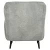 Armchair - Bergerac KRYLY C9593.05 Light Green Boucle Fabric with Black Wooden Legs 83x87x89Hcm Armchair - Bergerac KRYLY C9593.05 Light Green Boucle Fabric with Black Wooden Legs 83x87x89Hcm