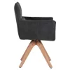 Πολυθρόνα QUILL C9843.03 Γκρί με Πόδια Ξύλο Οξιάς 61x57,5x91Υεκ. Πολυθρόνα QUILL C9843.03 Γκρί με Πόδια Ξύλο Οξιάς 61x57,5x91Υεκ.