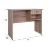 Office Melamine Hayden with Drawer Sonama 90x45x74.5H cm