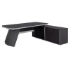 Γραφείο επαγγελματικό Δεξιά γωνία Rosewood 220x180x76Υ εκ. Γραφείο επαγγελματικό Δεξιά γωνία Rosewood 220x180x76Υ εκ.