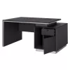 Professional Office with Right Cabinet Rosewood 180x80x76H cm