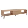 TV UNIT CHARLIZE SONAMA  180,5x32x155,5 cm TV UNIT CHARLIZE SONAMA  180,5x32x155,5 cm
