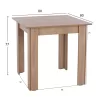 KITCHEN TABLE KELVIN SONOMA OAK, 80x80x77 cm. KITCHEN TABLE KELVIN SONOMA OAK, 80x80x77 cm.