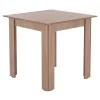 KITCHEN TABLE KELVIN SONOMA OAK, 80x80x77 cm. KITCHEN TABLE KELVIN SONOMA OAK, 80x80x77 cm.