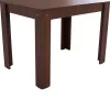 Dining Table KELVIN Walnut 110x80x77H cm. Dining Table KELVIN Walnut 110x80x77H cm.