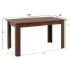 Τραπέζι KELVIN Καρυδί 140x80x77Υ εκ. Τραπέζι KELVIN Καρυδί 140x80x77Υ εκ.