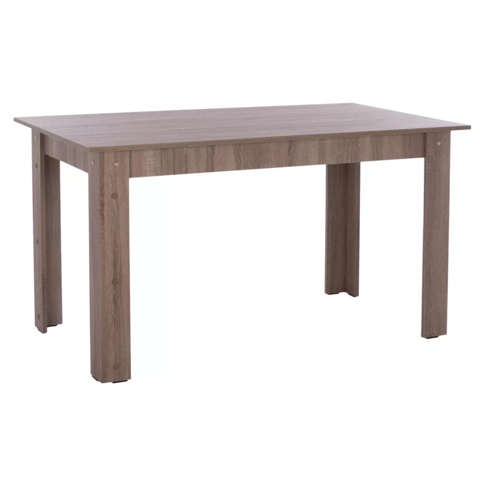 Τραπέζι KELVIN Sonama Oak Truffle 140x80x77Υ εκ.