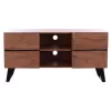 TV cabinet ALICIA Solid Acacia Wood Natural 160x43x66cm TV cabinet ALICIA Solid Acacia Wood Natural 160x43x66cm