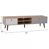 Έπιπλο τηλεόρασης HATTIE C8756 Sonoma - Πολύχρωμο 150x40x40Yεκ. Έπιπλο τηλεόρασης HATTIE C8756 Sonoma - Πολύχρωμο 150x40x40Yεκ.