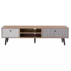 Έπιπλο τηλεόρασης HATTIE C8756 Sonoma - Πολύχρωμο 150x40x40Yεκ. Έπιπλο τηλεόρασης HATTIE C8756 Sonoma - Πολύχρωμο 150x40x40Yεκ.