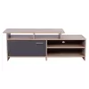 TV cabinet SCOTT Sonoma Melamine - Gray 123x39.5x45.5cm TV cabinet SCOTT Sonoma Melamine - Gray 123x39.5x45.5cm