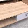 Coffee table C9247.01 Sonama - White 90x56x37.6cm Coffee table C9247.01 Sonama - White 90x56x37.6cm