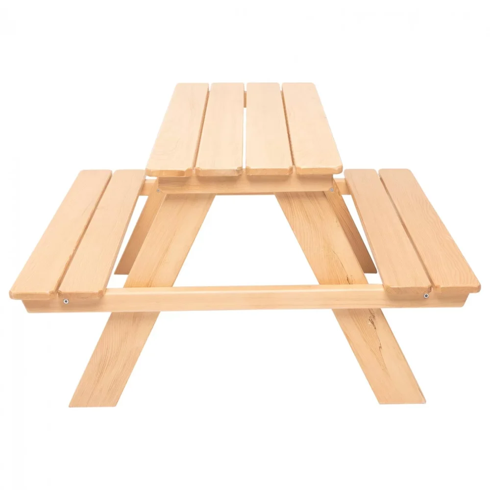 ΠΑΙΔΙΚΟ ΤΡΑΠΕΖΙ ΠΙΚΝΙΚ ΞΥΛΙΝΟ MIKO  ΦΥΣΙΚΟ 88x88x52,5Y εκ.