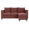 Corner Sofa PONZA C3251.02 Reversible Fabric Stain-Free Rotten Apple 200x140x88cm. Corner Sofa PONZA C3251.02 Reversible Fabric Stain-Free Rotten Apple 200x140x88cm.