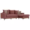 Corner Sofa PORTOFINO C3252.02 Reversible Fabric Stained Rotten Apple 240x165x92cm Corner Sofa PORTOFINO C3252.02 Reversible Fabric Stained Rotten Apple 240x165x92cm