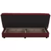 Sofa - Bed Andri 3-seater Red 180x72x77 cm Sofa - Bed Andri 3-seater Red 180x72x77 cm