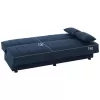 Sofa - Bed Andri 3-seater Blue 180x72x77H cm Sofa - Bed Andri 3-seater Blue 180x72x77H cm