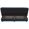 Sofa - Bed Andri 3-seater Blue 180x72x77H cm Sofa - Bed Andri 3-seater Blue 180x72x77H cm
